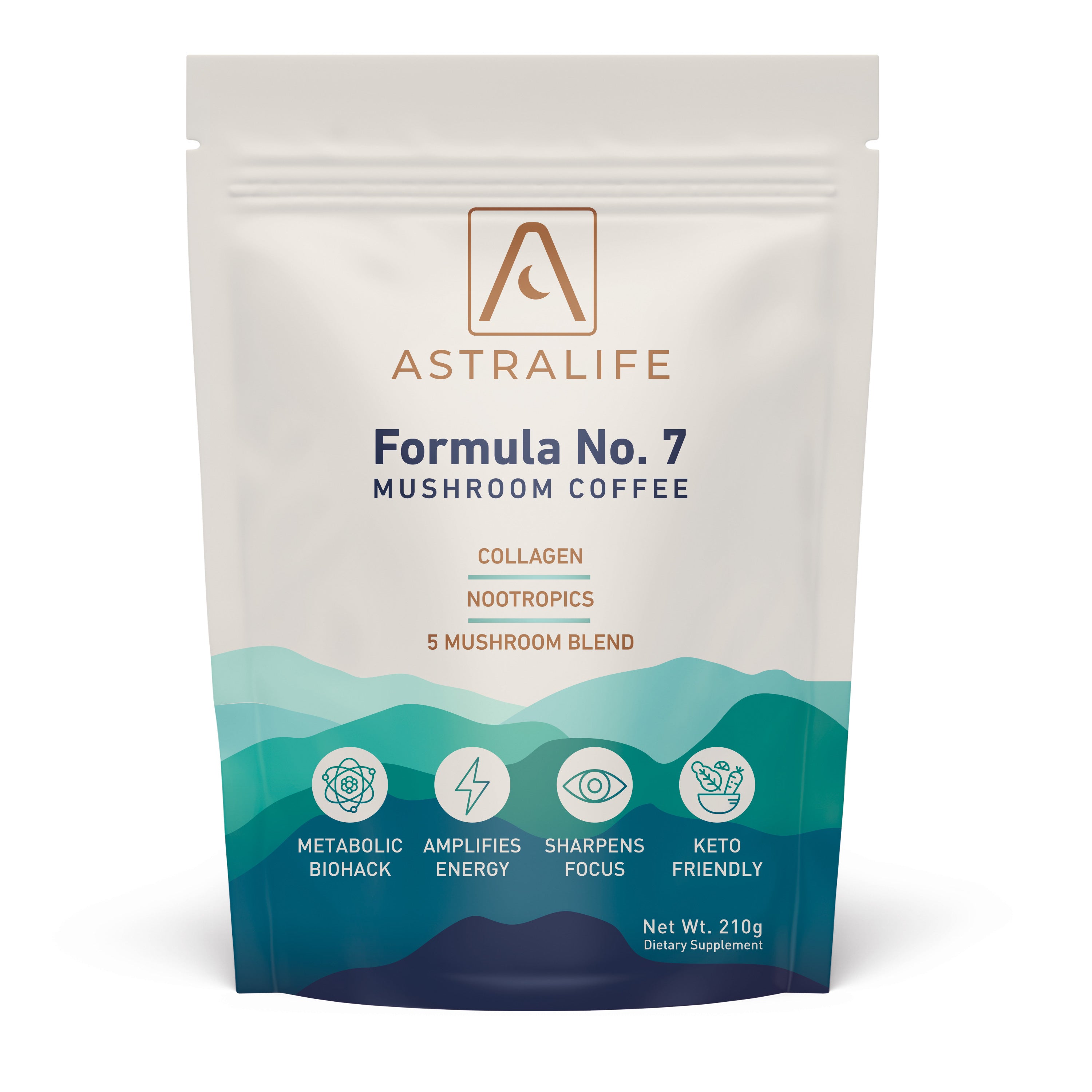 30 Servings of Formula No. 7 Mushroom Coffee + Free Starter Kit