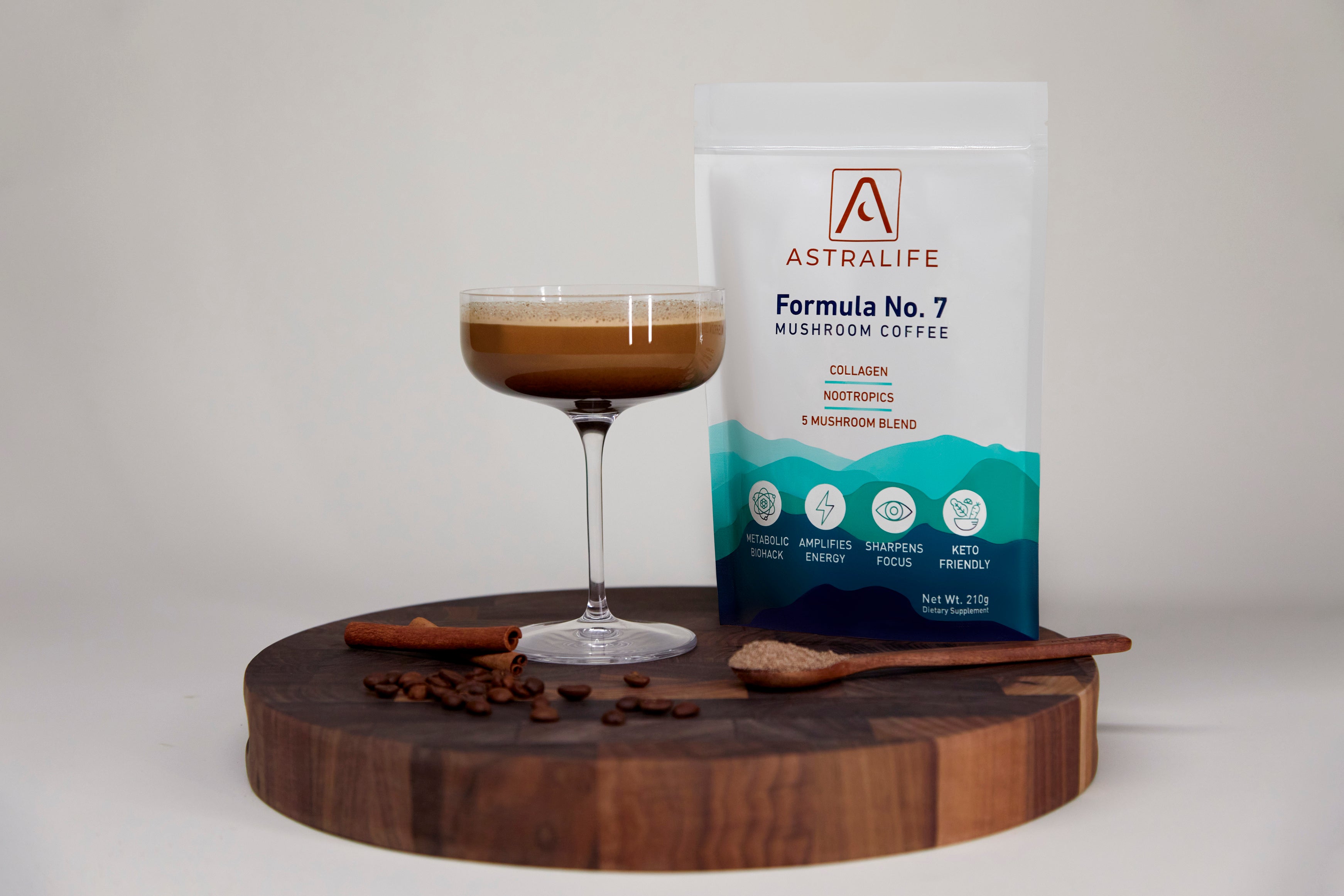 90 Servings of Formula No. 7 Mushroom Coffee + Free Starter Kit